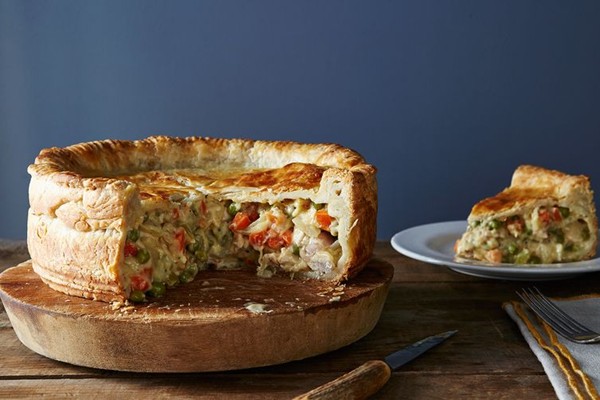Deep-dish pot pie