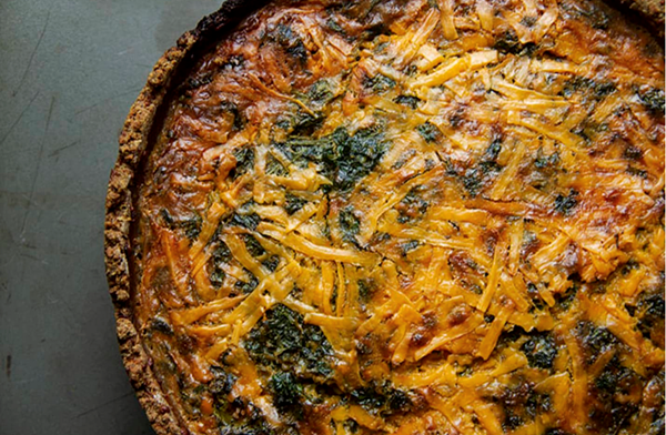 Deep-dish quiche