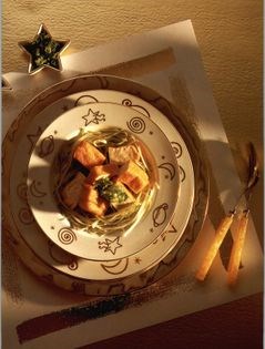 Deep-fried bean curd with spicy sauce (Tauhu goreng)