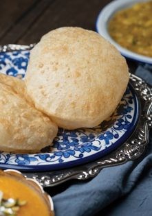 Deep-fried bread (Puri)