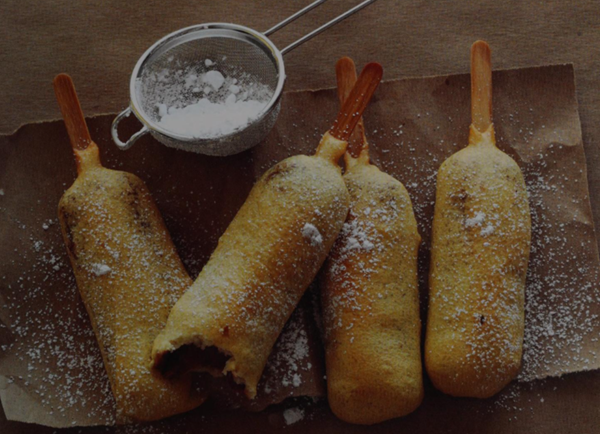 Deep-fried candy bars