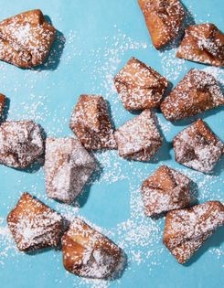 Deep-fried cardamom cookies