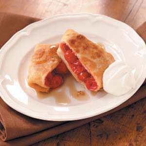 Deep-fried cherry pies