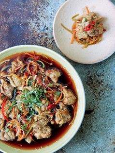 Deep-fried chicken nanban