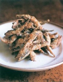 Deep-fried whitebait