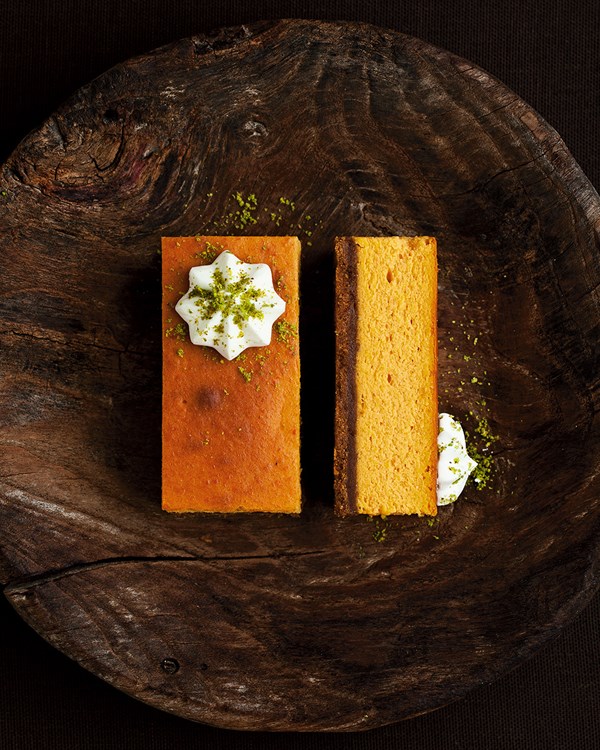 Deeply pumpkiny pumpkin cheesecake