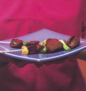 Delectable chicken livers