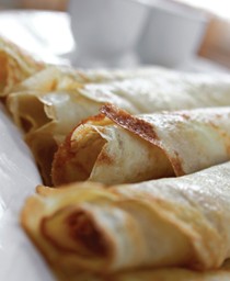 Delectable crêpes