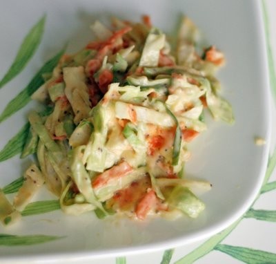 Deli-style coleslaw