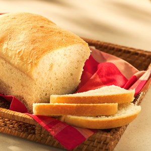 Delicious white bread
