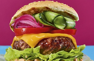 Deliciously essential burger