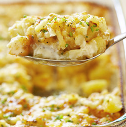 Delmonico potato casserole