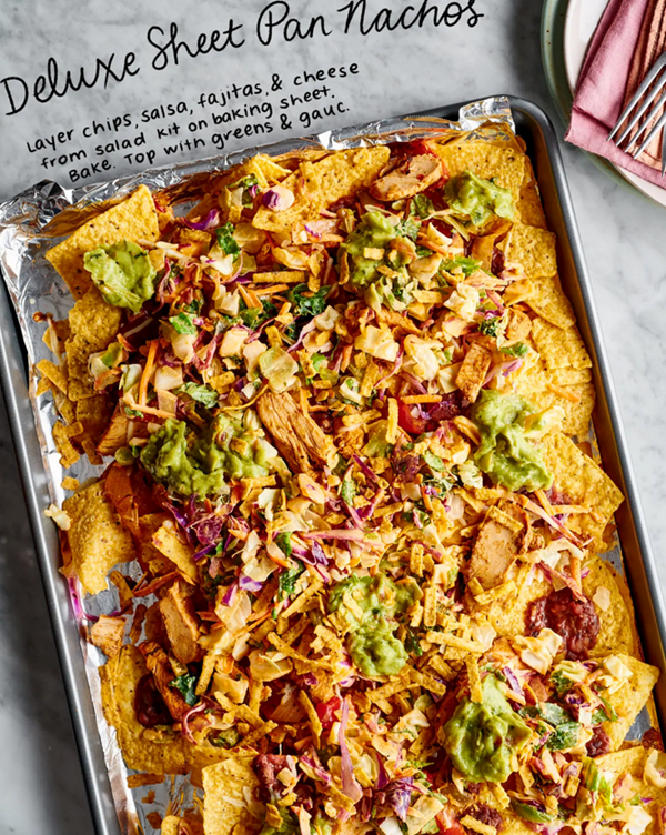 Deluxe sheet pan nachos