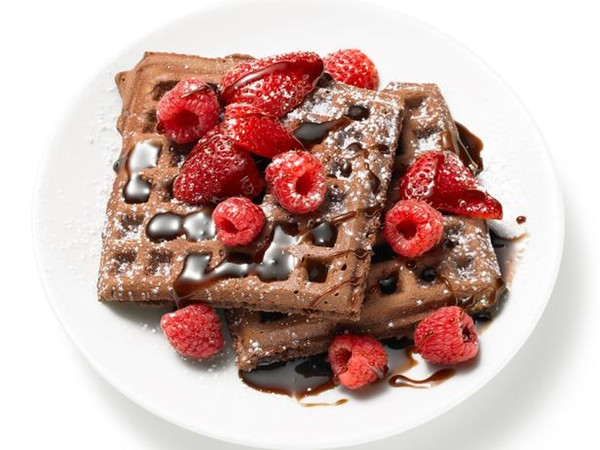 Derek's chocolate waffles