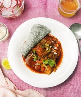 Derek's red posole