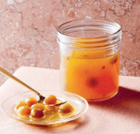 Dessert lime syrup