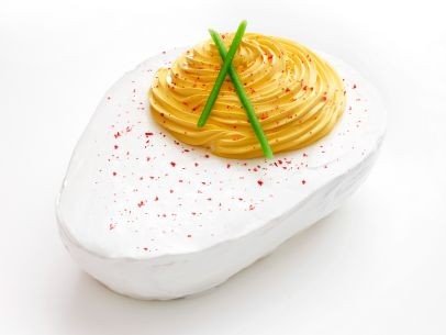 Deviled egg cake