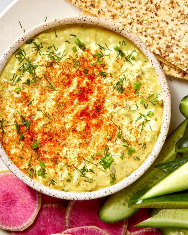 Deviled egg dip 