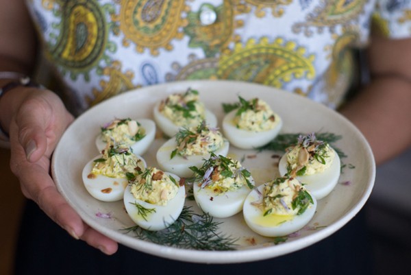 Deviled eggs