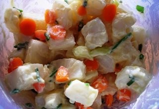 Deviled potato salad