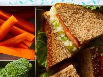 Deviled potato sandwiches 