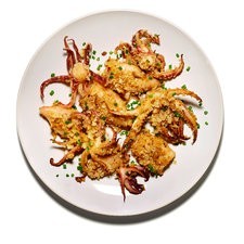 Deviled squid