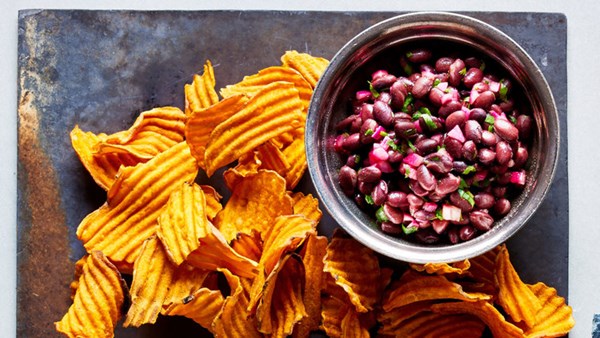 Devilishly spicy black-bean salsa