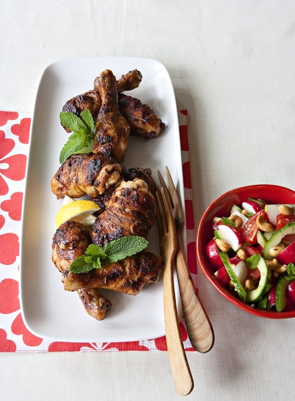 Devilled chicken