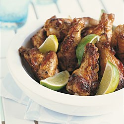 Devilled chicken wings
