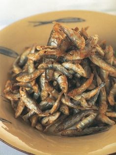 Devilled whitebait