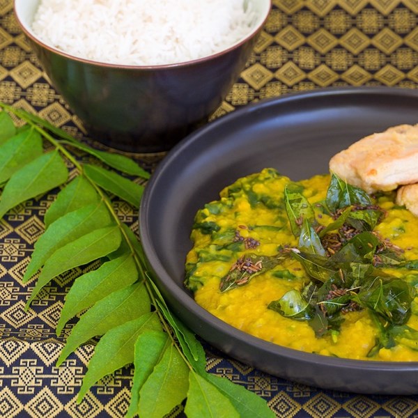 Dhal palak