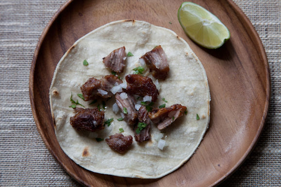 Diana Kennedy's carnitas