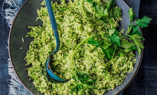 Diana Kennedy’s green rice (Arroz verde)