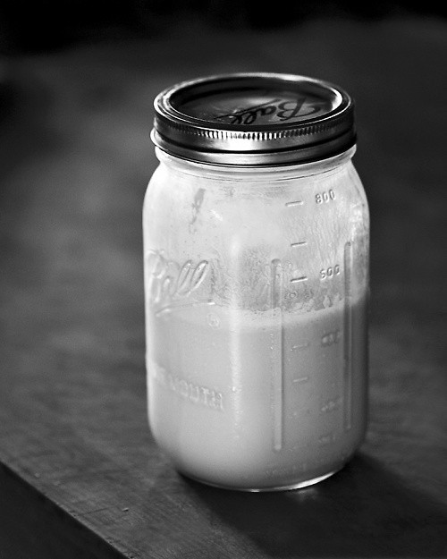 Diane St. Clair's buttermilk (and butter) from heavy cream recipe Eat