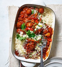 Dig-in meatball chilli