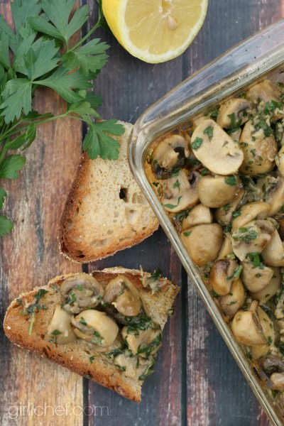 Dijon mushrooms