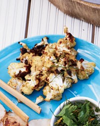 Dijon-roasted cauliflower