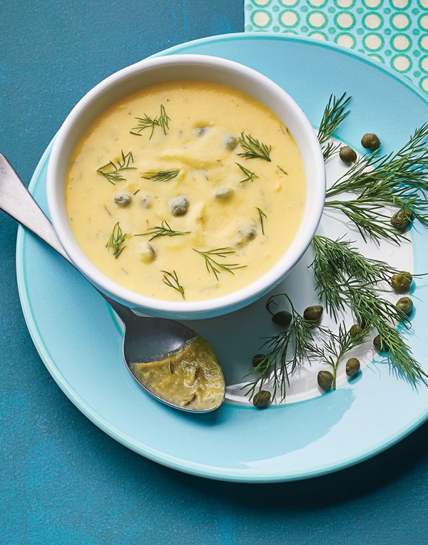 Dill Hollandaise with capers