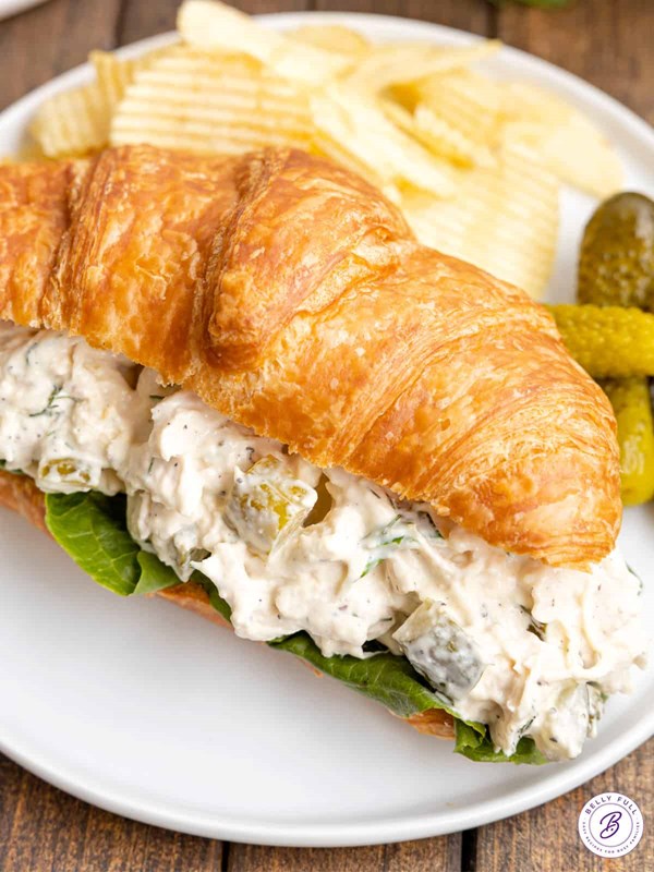 Dill pickle chicken salad