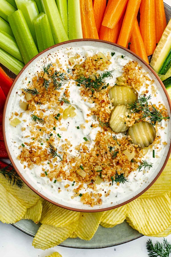 Dill pickle dip