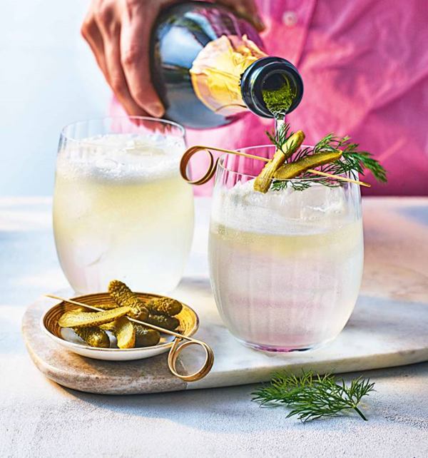 Dill pickle spritz