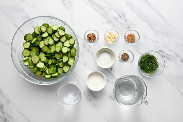 Dill pickles [Bobby Flay]