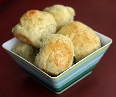 Dill sour cream rolls