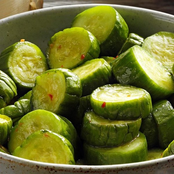 Din tai fung chilled cucumber salad