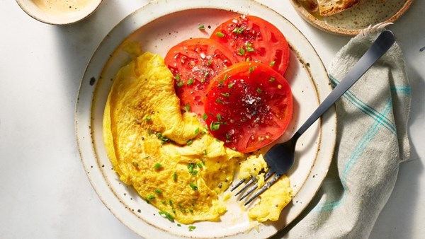 Diner-style omelet