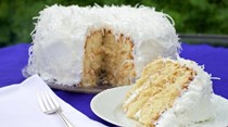 Dinner-on-the-grounds coconut cake