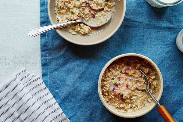Dinosaur eggs oatmeal
