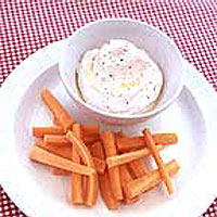 Dip and carrots
