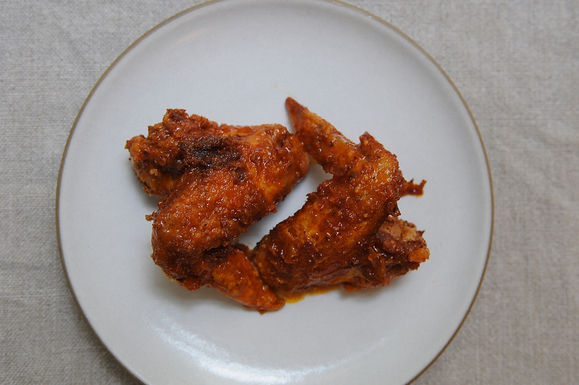 Dip included Buffalo wings