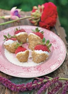 Dipped strawberries